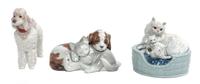 Three Lladro Porcelain Figures Width of widest 7 inches. — 20TH CENTURY