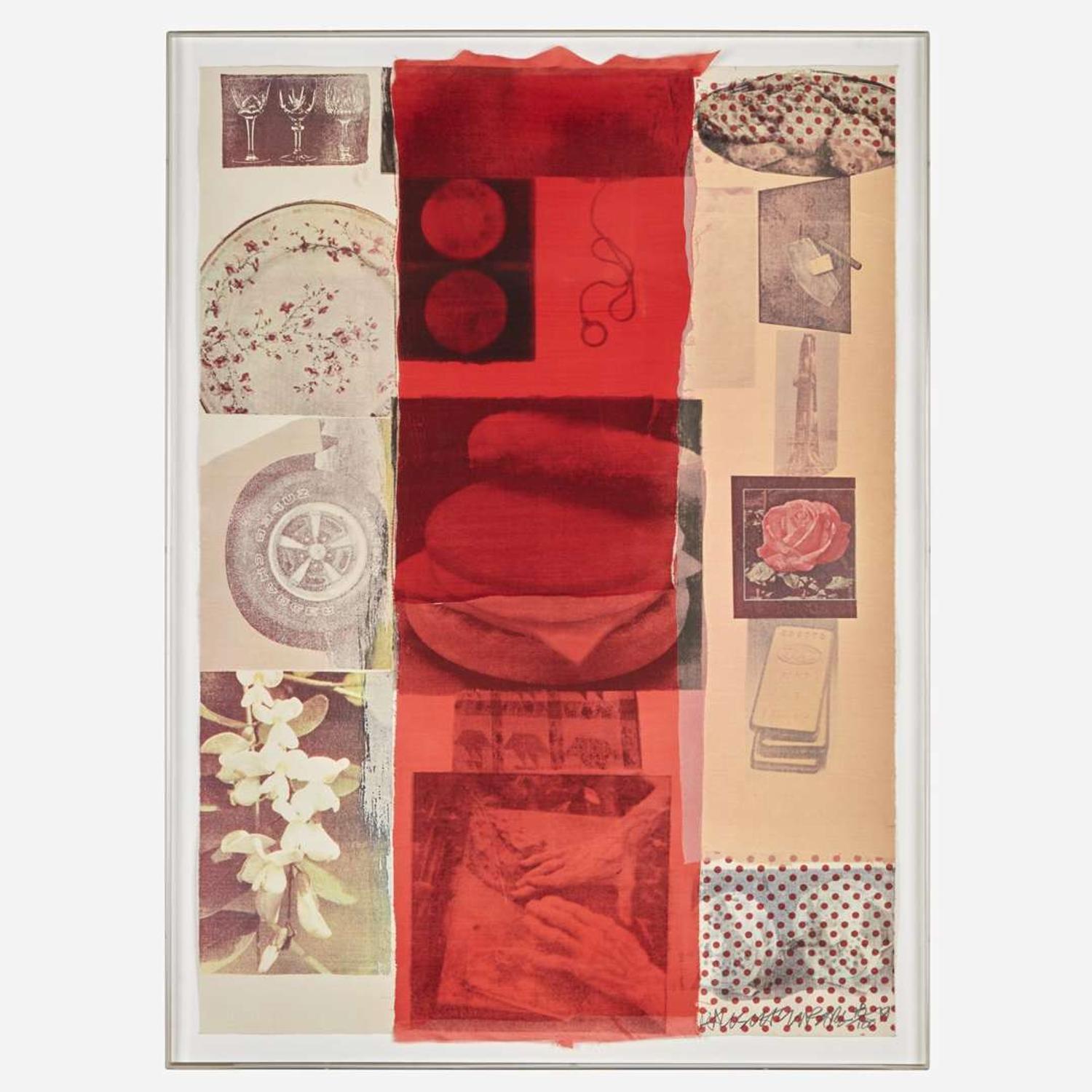 Robert Rauschenberg (American, 1925-2008) Flirt