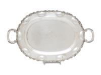 A Mexican Silver Tray