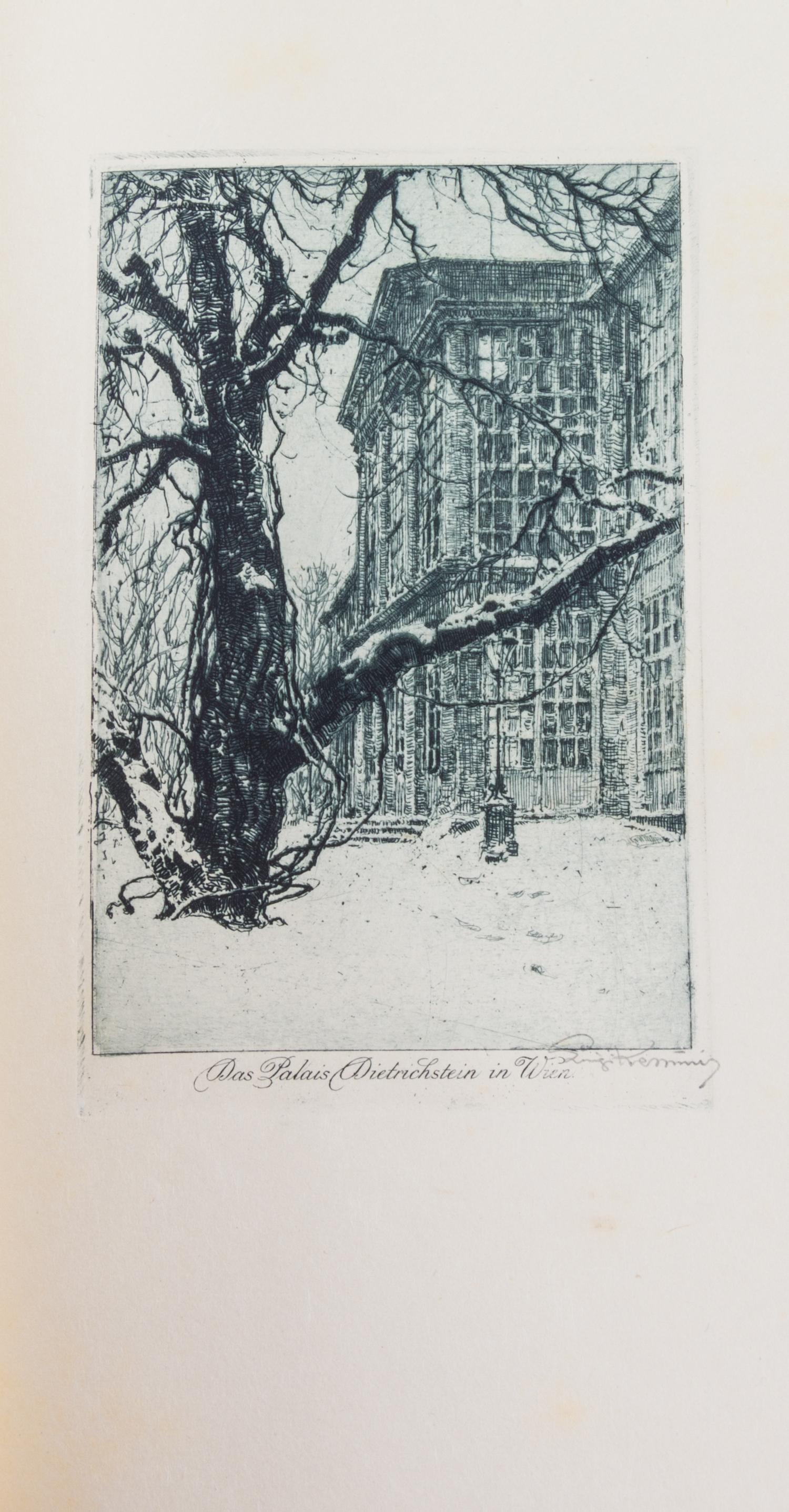 (KASIMIR, LUIGI) ANDERSEN, HANS CHRISTIAN. Reiseblatter au Osterreich. Vienna/Leipzig, 1919. Limited, signed by Kasimir.