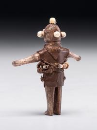 Carved Bone Figure, Mudhead