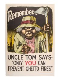[CIVIL RIGHTS]. A pair of posters related to Civil Rights activism in the 1960s. Ca 1964-67.