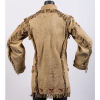Santee Sioux Quilled Hide Coat