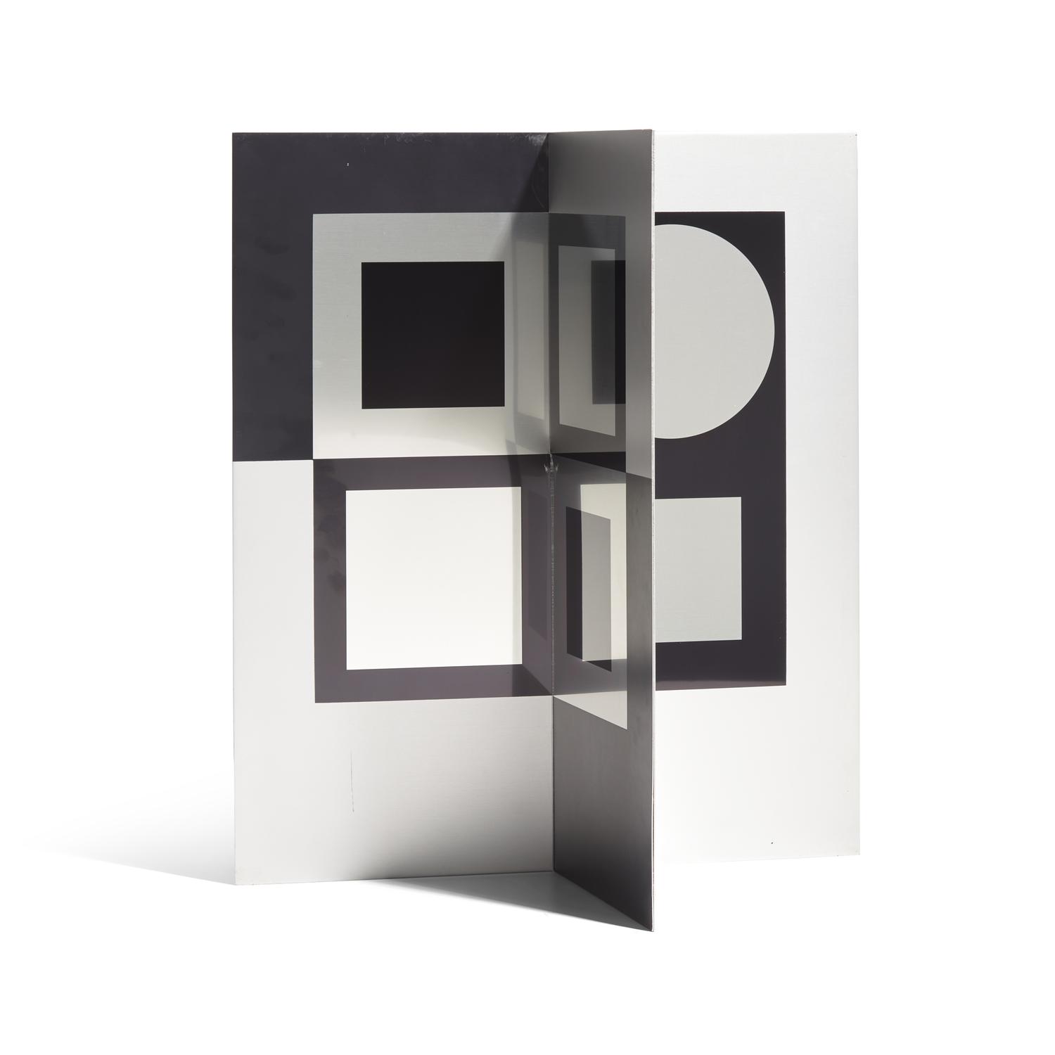 Victor Vasarely (Hungarian, 1906-1997) — Image-Miroir, 1965