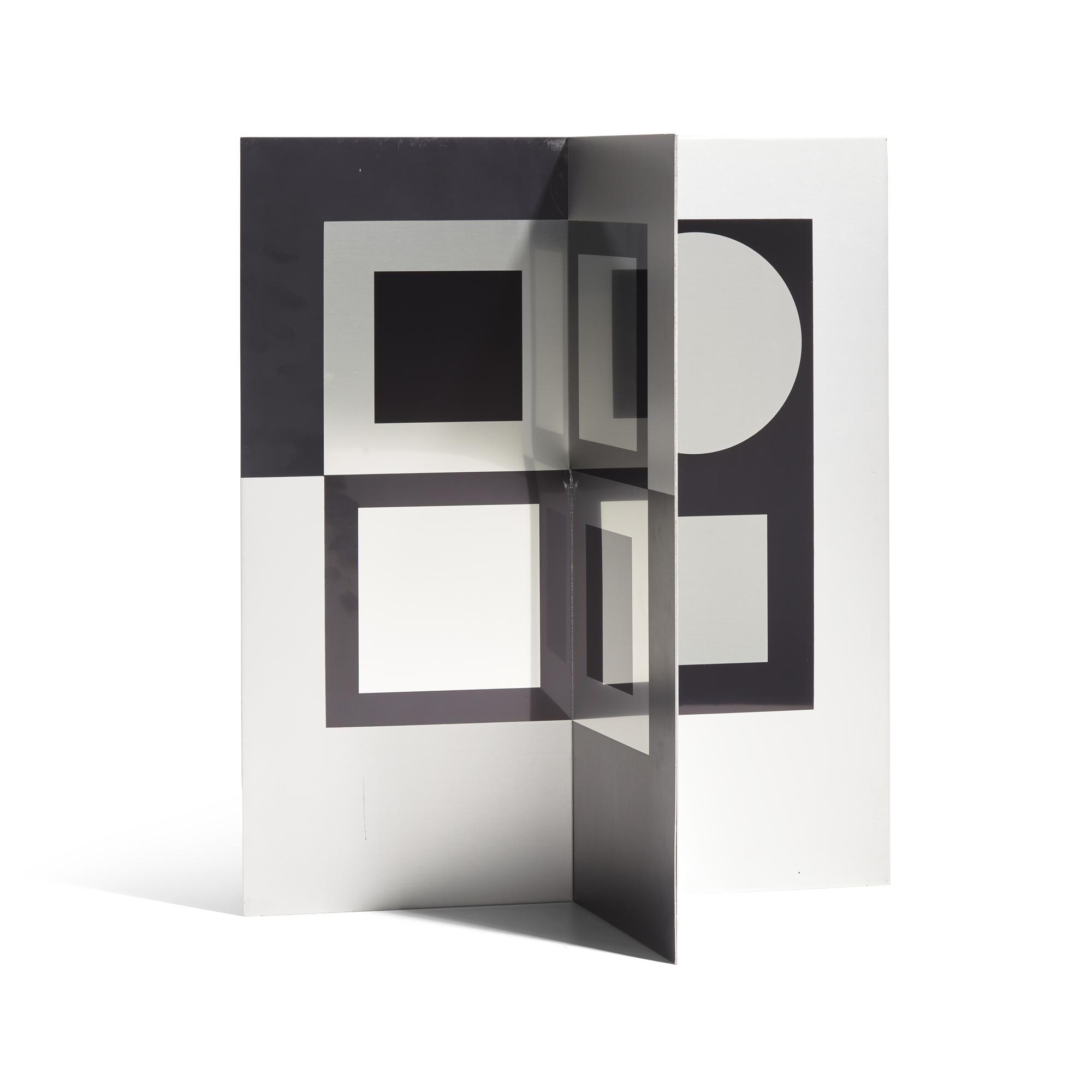 Victor Vasarely (Hungarian, 1906-1997) — Image-Miroir, 1965