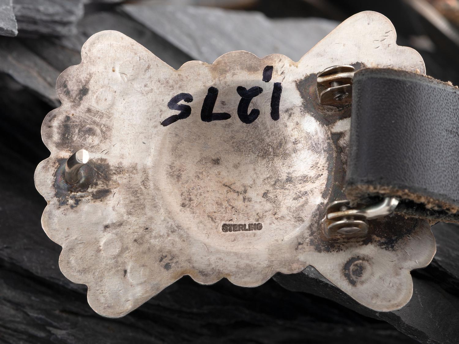 Navajo Silver Concha Belt