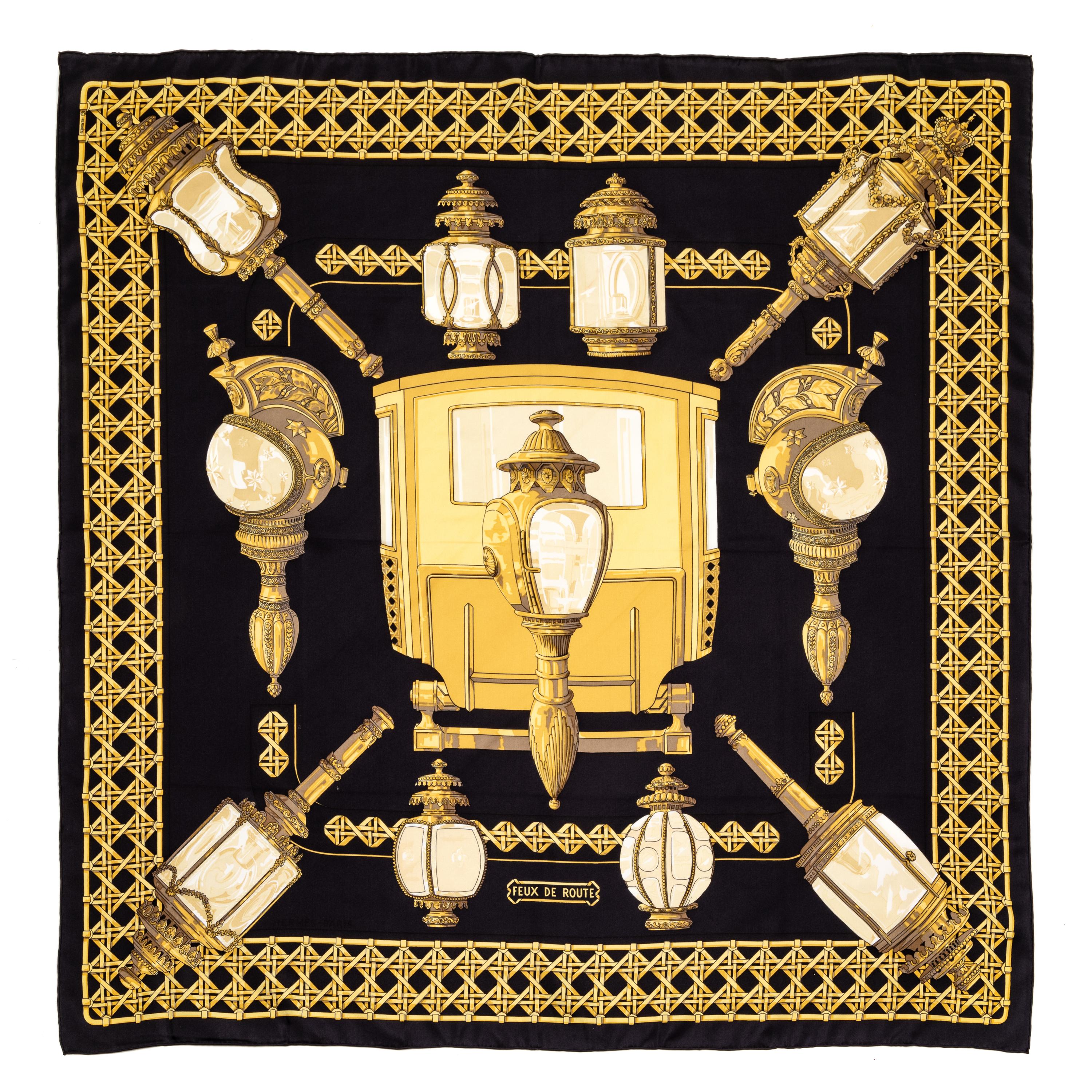 Hermès 90cm Silk Scarf