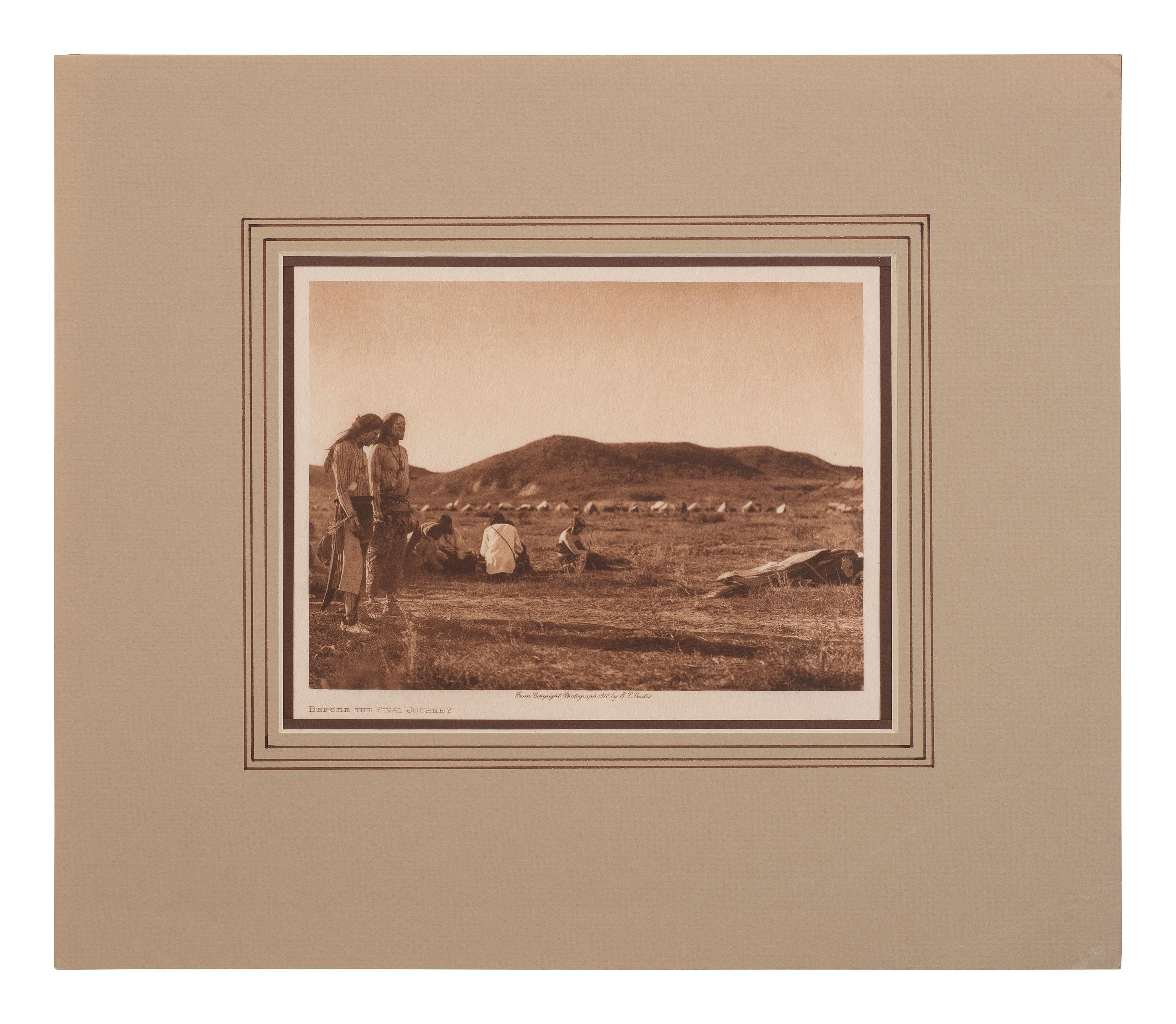 CURTIS, Edward (1868-1952).13 volume photogravures of Native American subjects, incl. Chief Joseph.