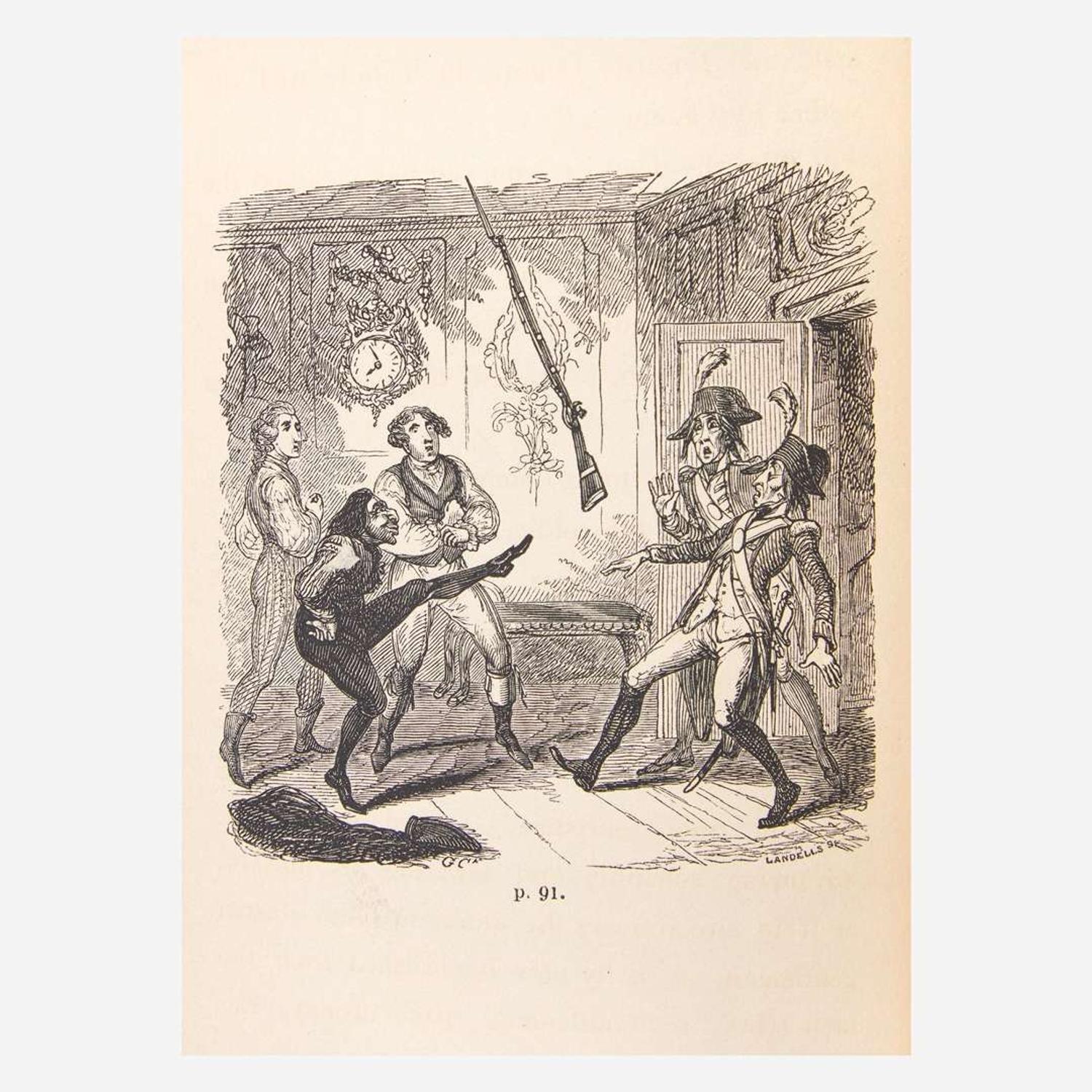 [Children's & Illustrated] [Cruikshank, George] Group of 3 Titles