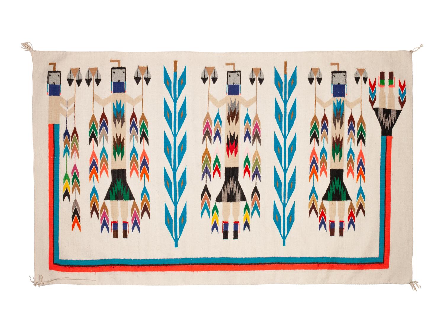 Navajo Shiprock Yei Weaving