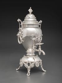 An American Silver Hot Water Urn
