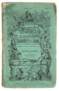 DICKENS, Charles (1812-1870). Dombey and Son. London: Bradbury & Evans, 1846-1948.