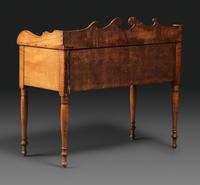 A Classical Bird’s Eye and Tiger Maple Writing Desk