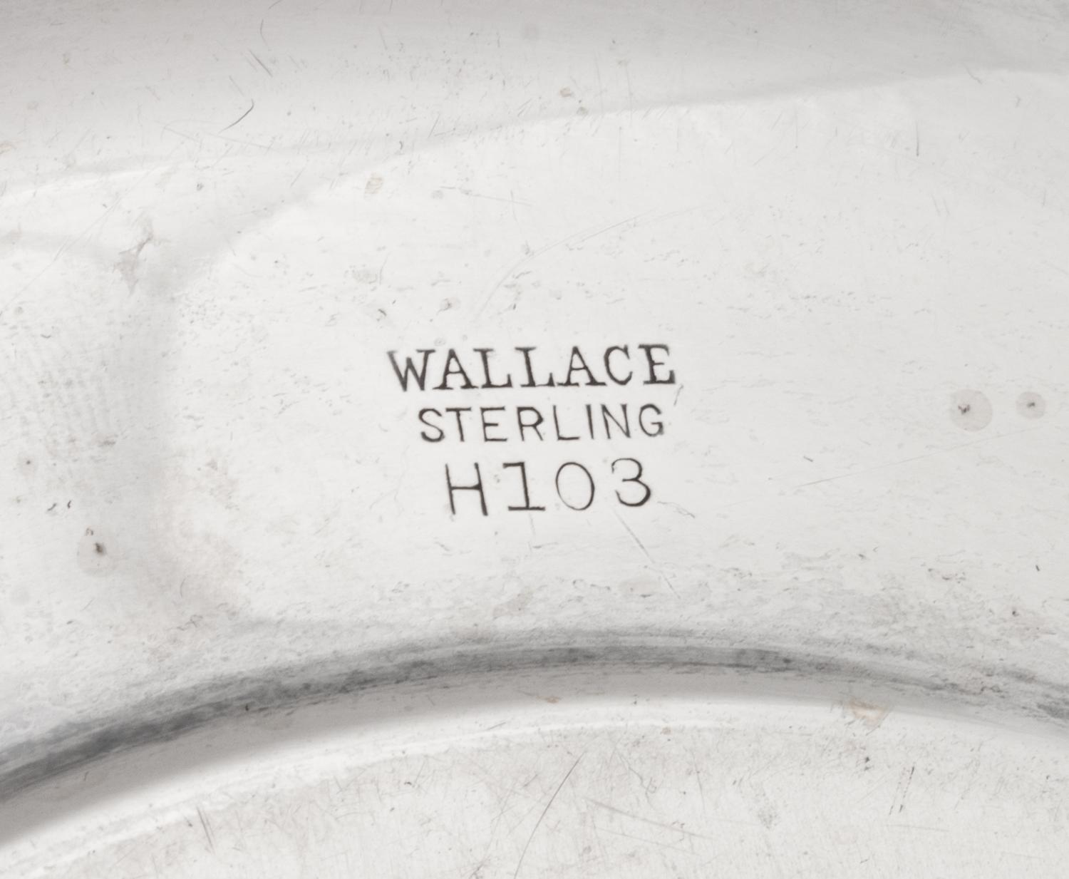 A Pair of Sterling Silver Trays