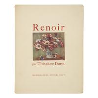 Duret, Theodore (1838-1927). Renoir . Paris: Bernheim-Jeune, 1924.