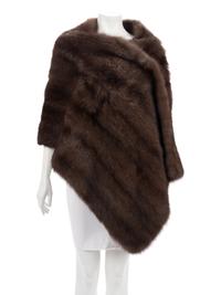 Two J. Mendel Sable Fur Wraps