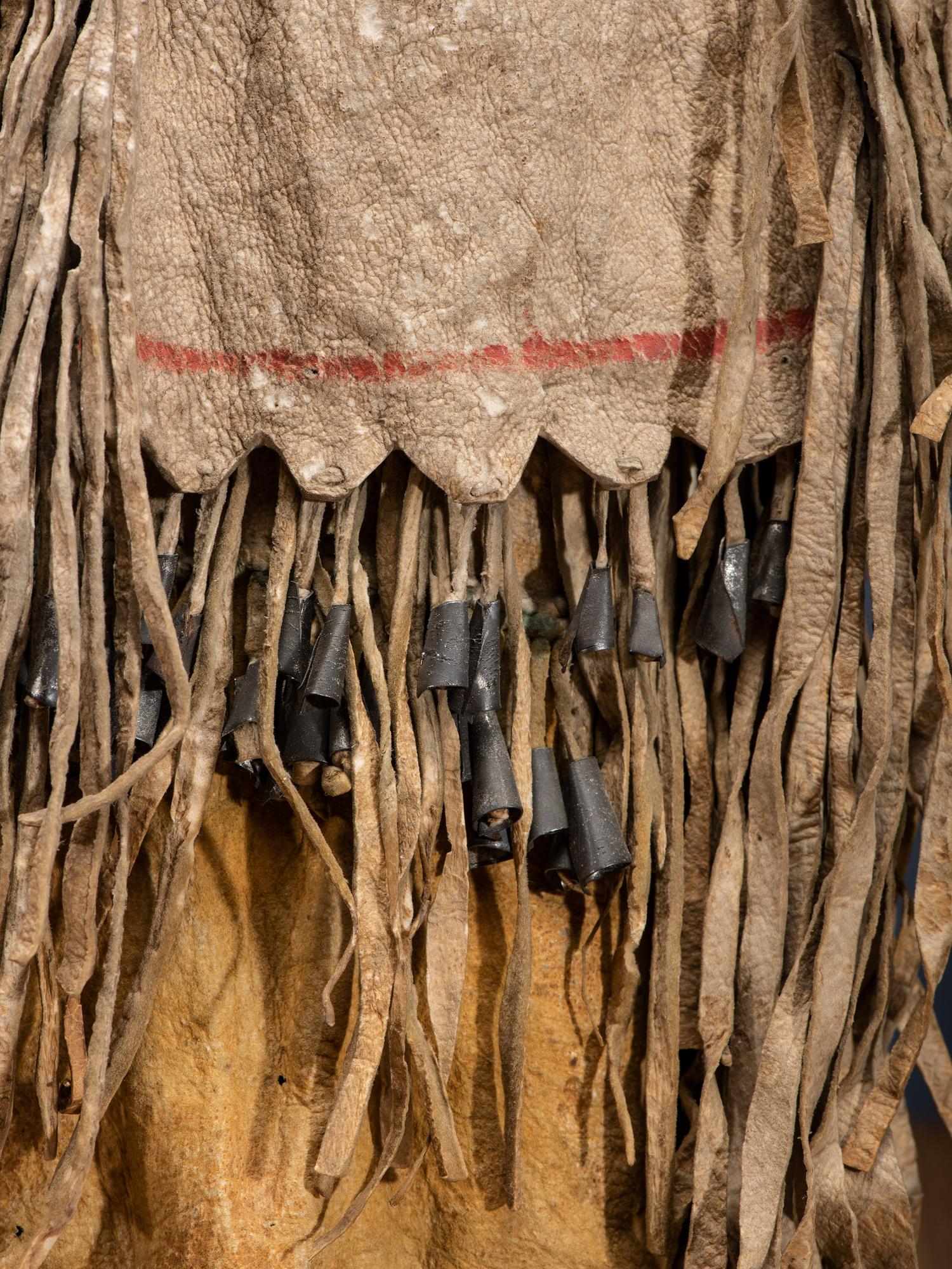 Western Apache Beaded Hide Doll