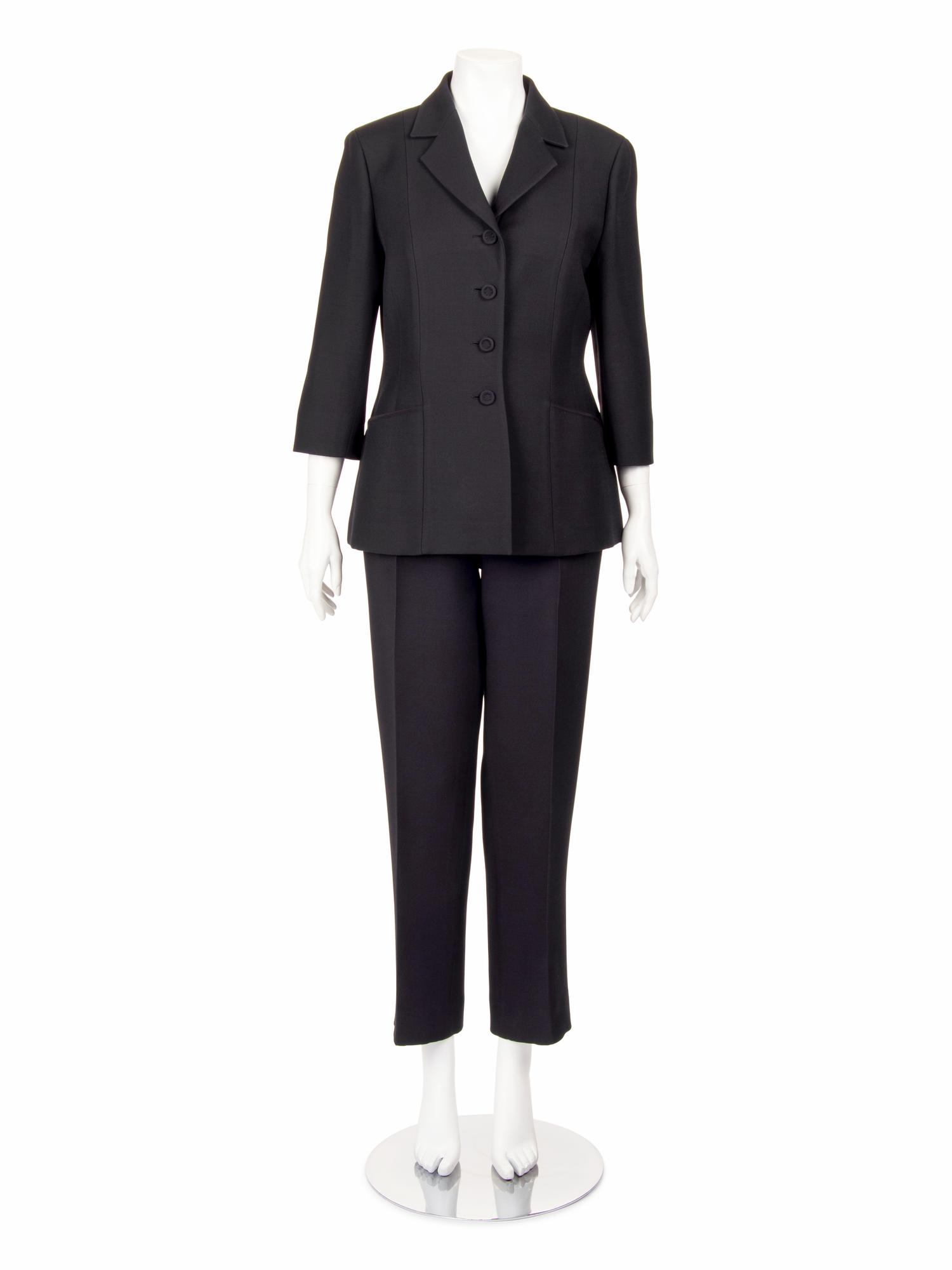 Christian Dior Wool Two-Piece Pant Suit, 2017