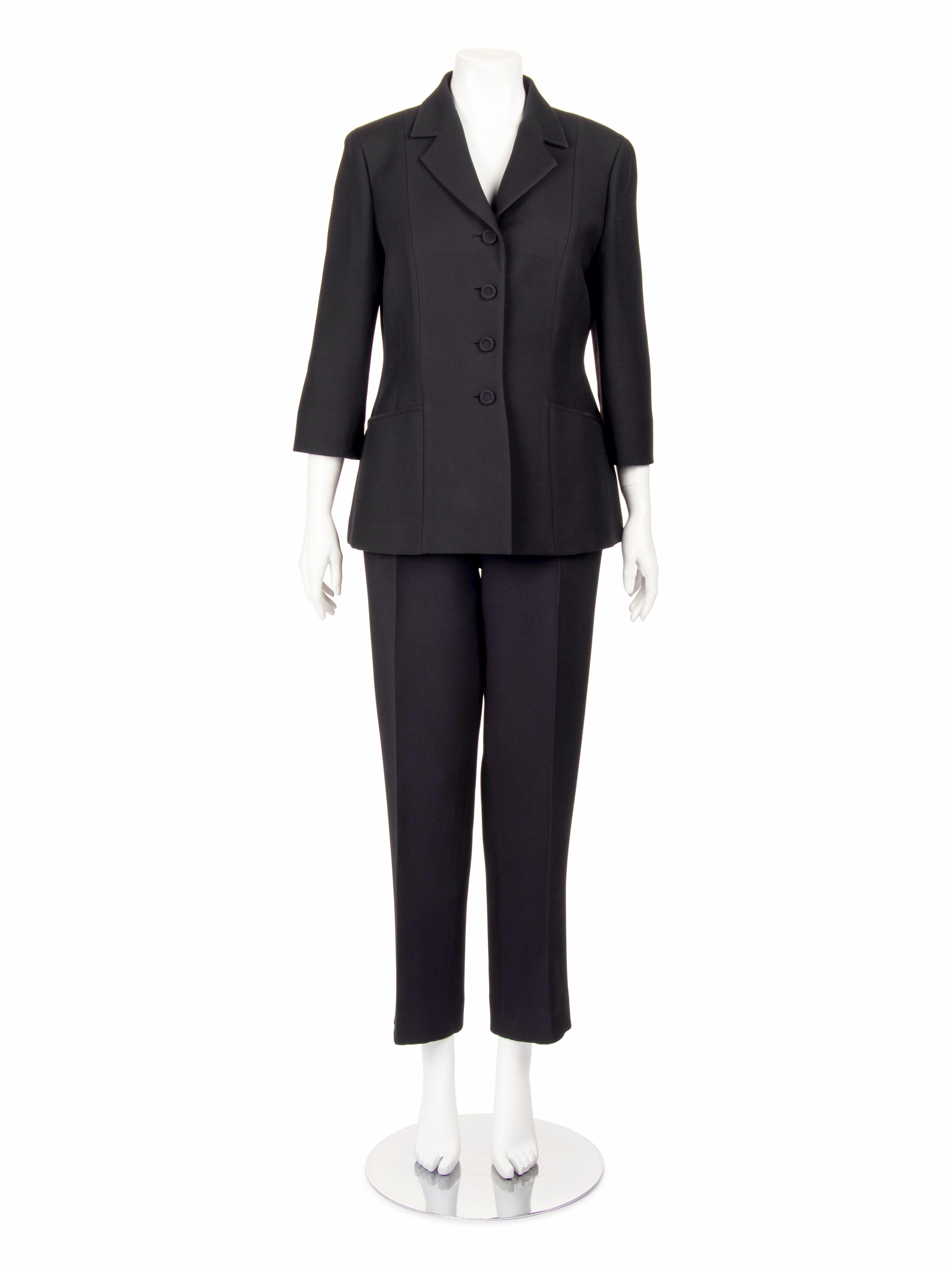 Christian Dior Wool Two-Piece Pant Suit, 2017