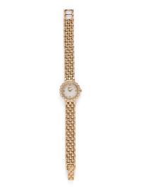 ROBANN'S, YELLOW GOLD AND DIAMOND WATCH