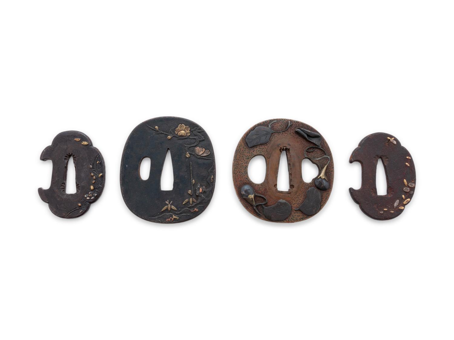 Ten Inlaid Tsuba