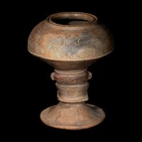 A Tairona Redware Pedestal Bowl