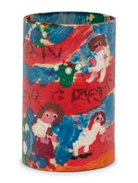 Getting Late In the Morning the Sun and Untitled (Paper Roll) (two works)