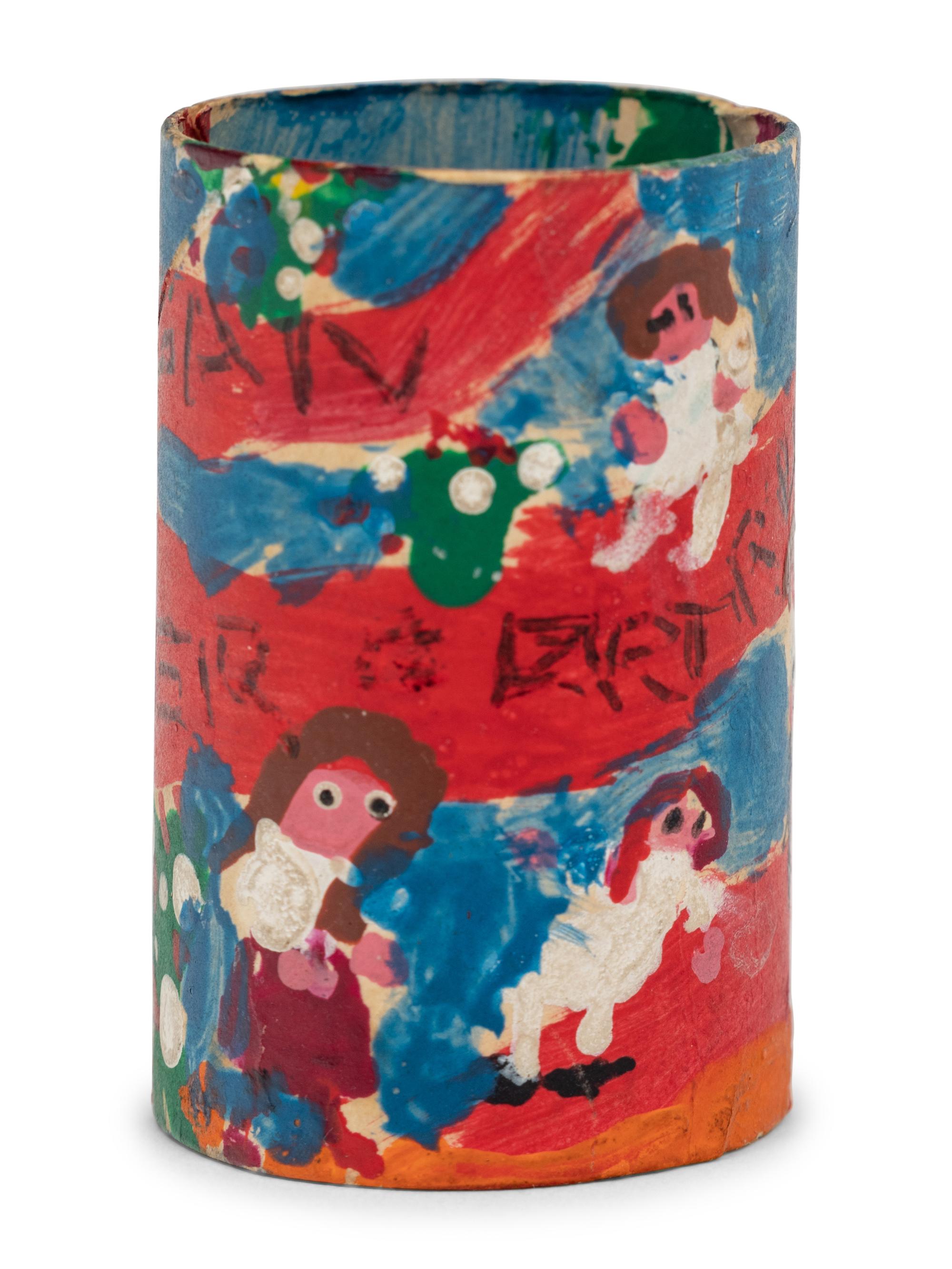 Getting Late In the Morning the Sun and Untitled (Paper Roll) (two works)