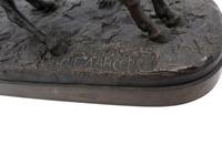 A Russian Bronze of a Figure on Horseback