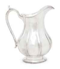 An American Silver Water Pitcher