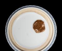 A Chinese Qianjiang Enameled Porcelain Brush Washer