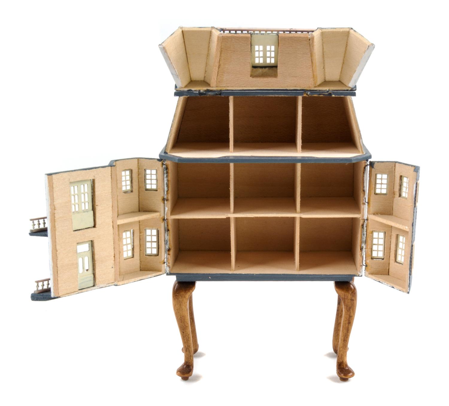 A Miniature Doll's House Height 4 1/2 x width 3 1/8 x depth 1 1/2 inches. — Norman Scott Nielsen, 1999