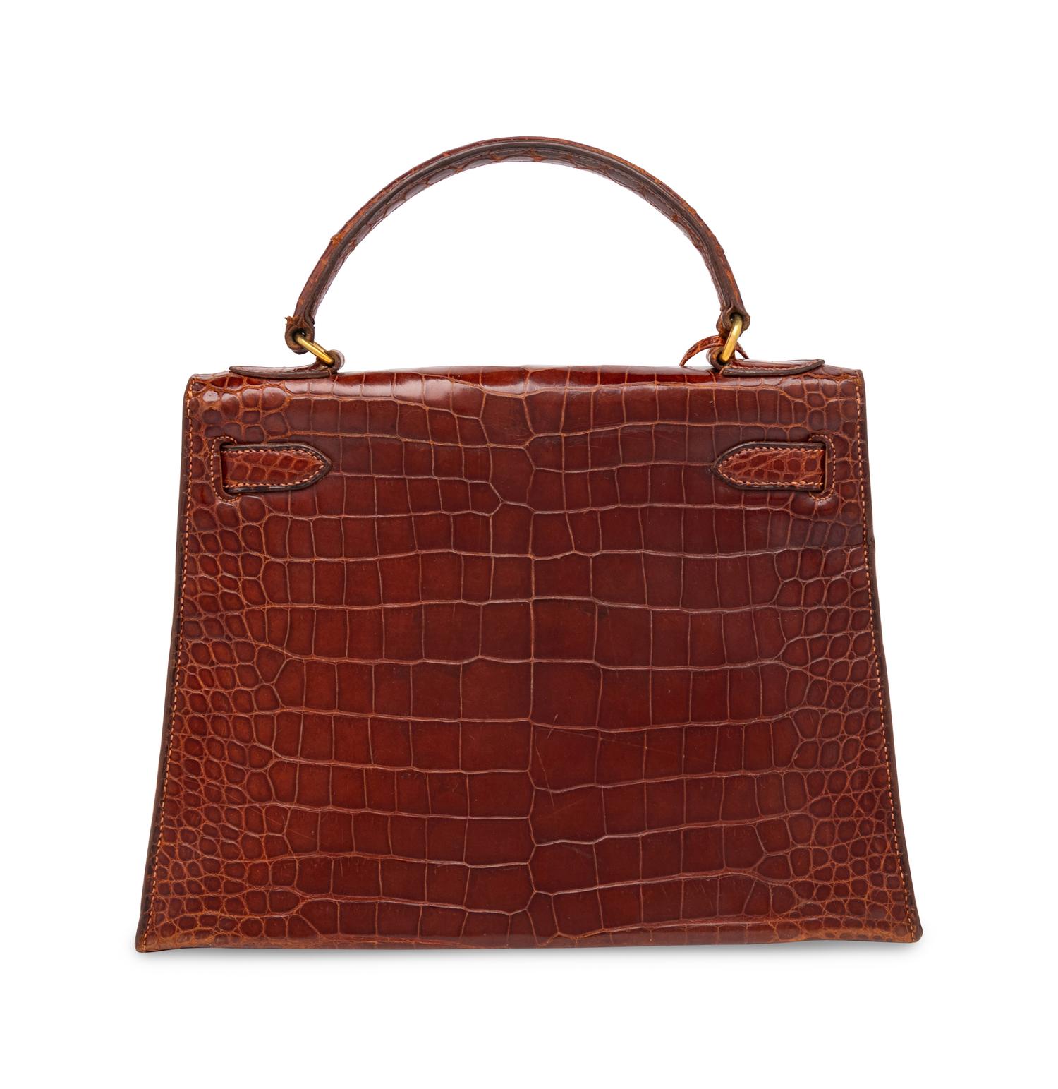 HERMÈS, CROCODILE KELLY 28