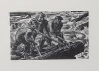 Robert Von Neumann, (Wisconsin, 1888-1976), The Loggers