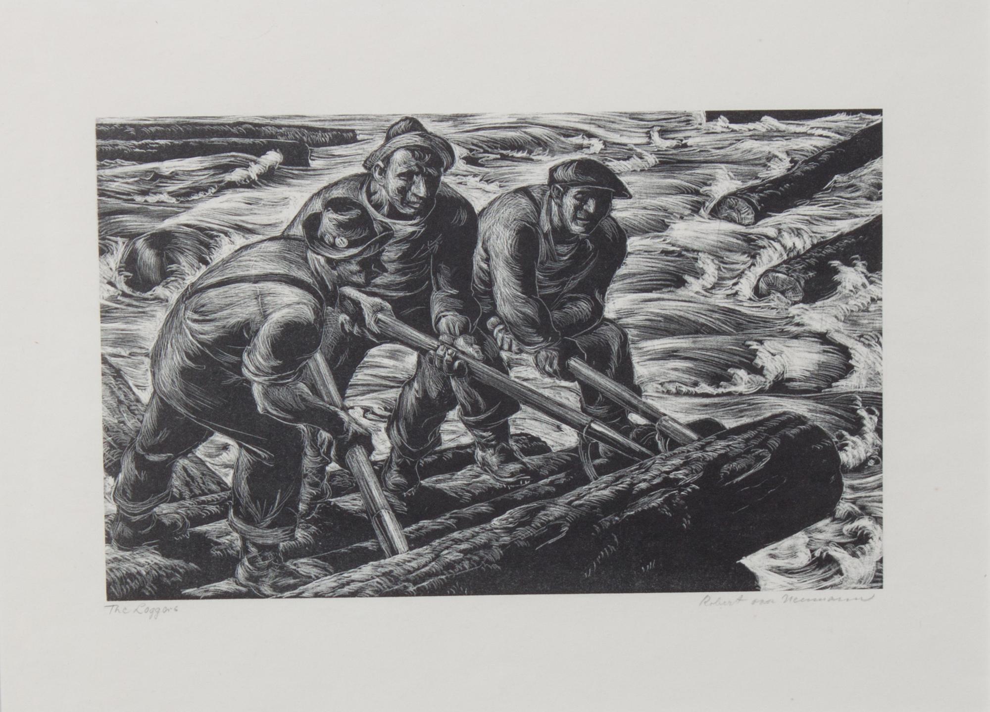 Robert Von Neumann, (Wisconsin, 1888-1976), The Loggers