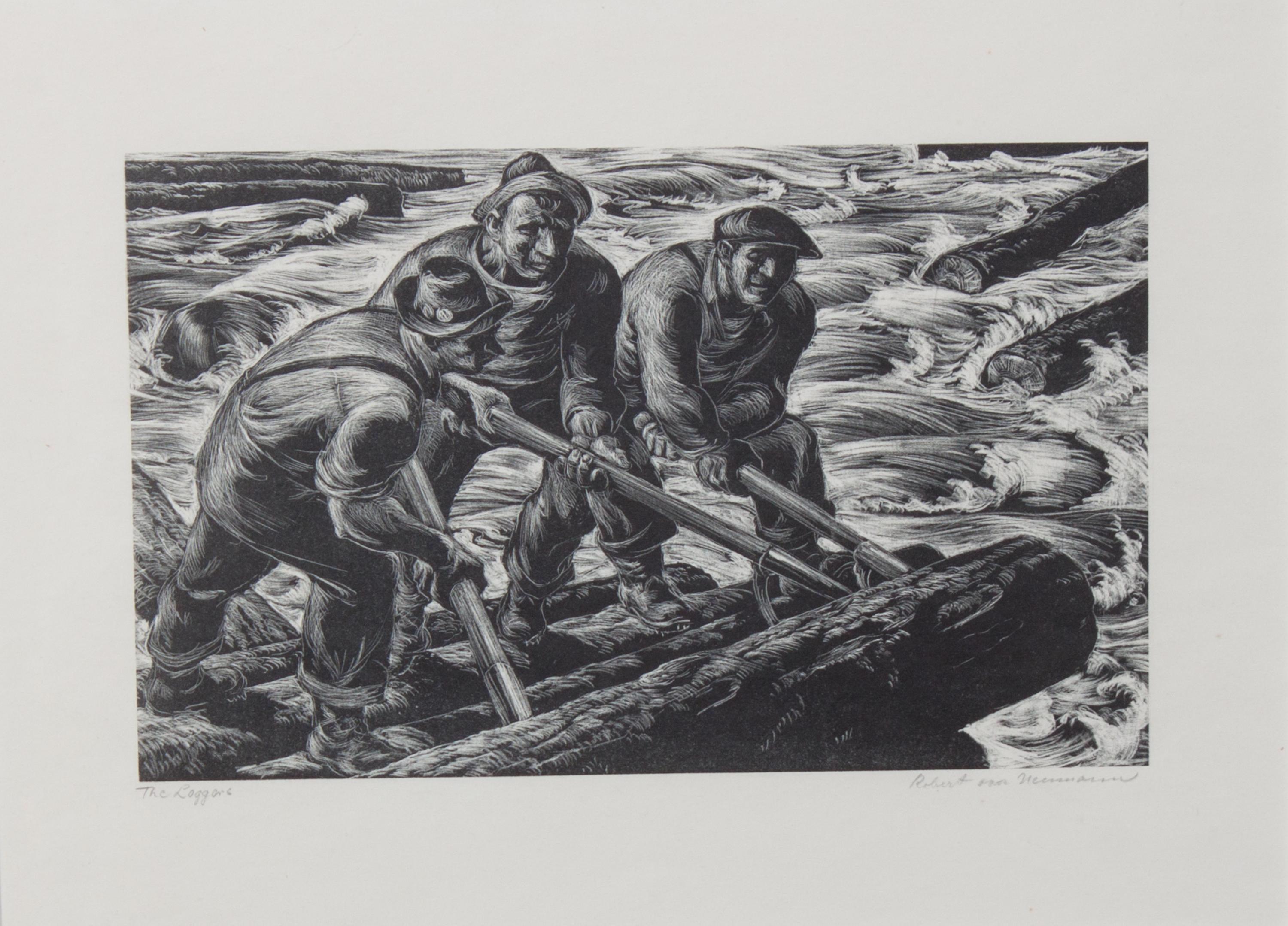 Robert Von Neumann, (Wisconsin, 1888-1976), The Loggers
