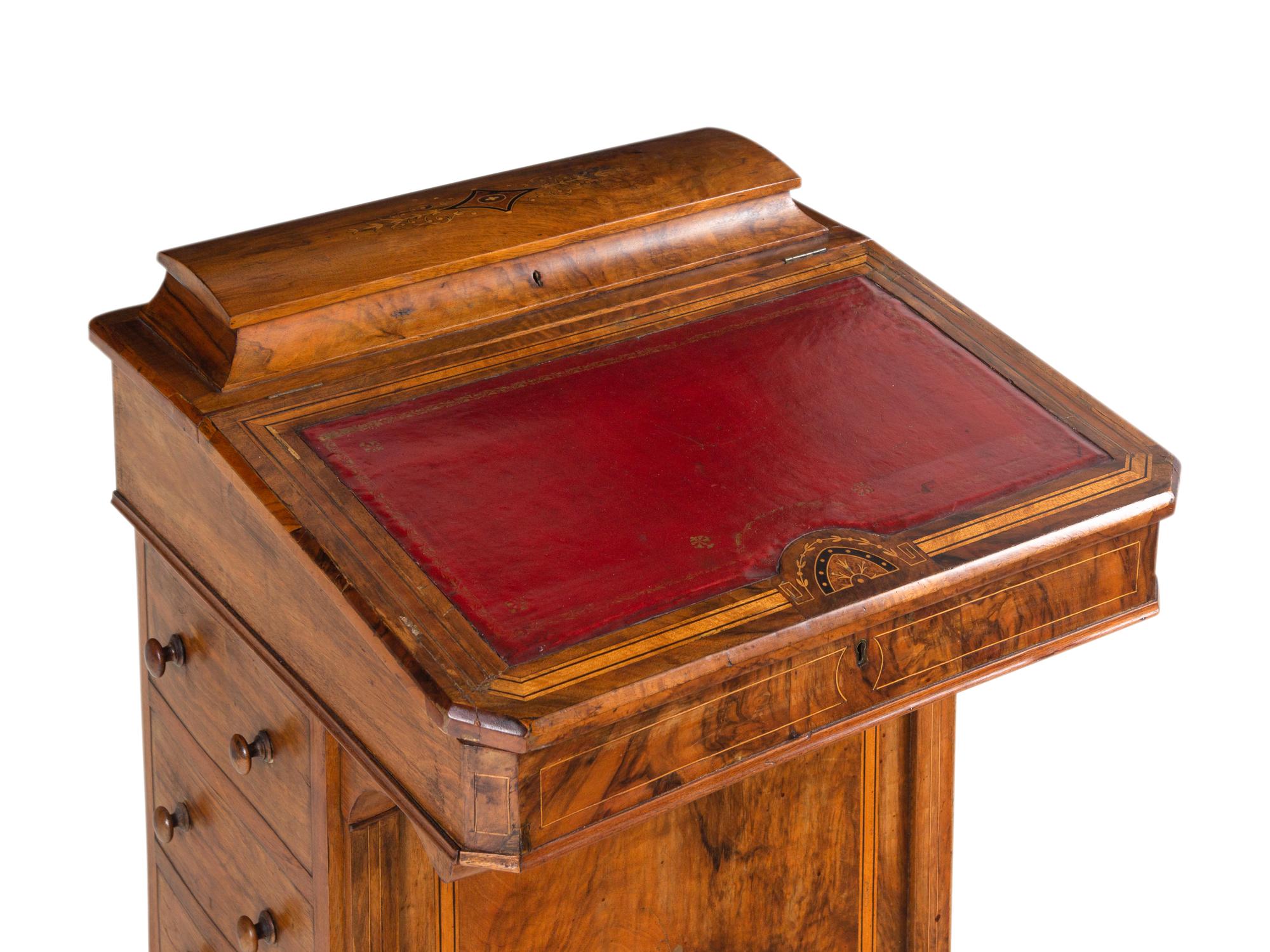 A William IV Mahogany Davenport Desk