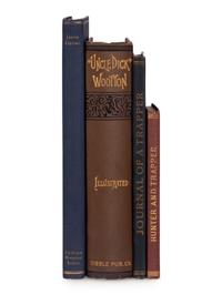 [AMERICANA - FUR TRADE]. A group of 4 FIRST EDITIONS, comprising: