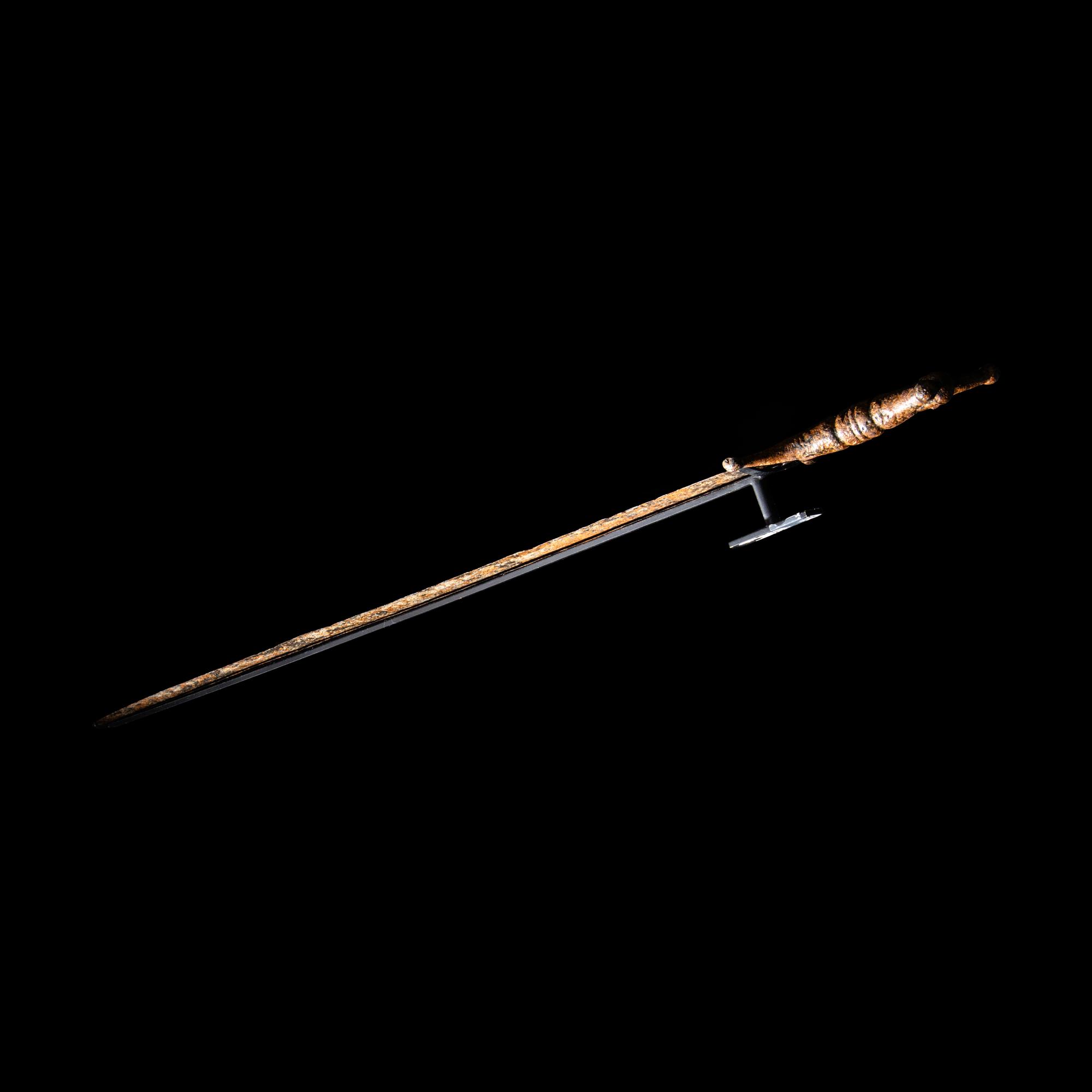 A Celtic Iron Anthropomorphic Sword