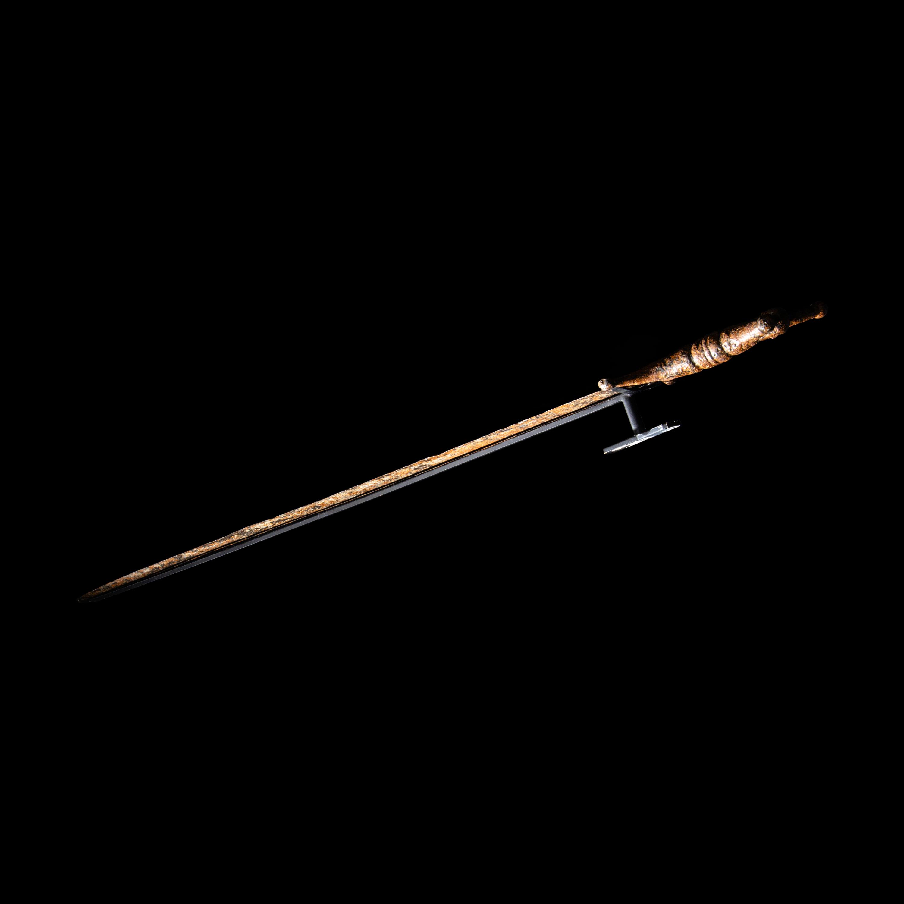 A Celtic Iron Anthropomorphic Sword