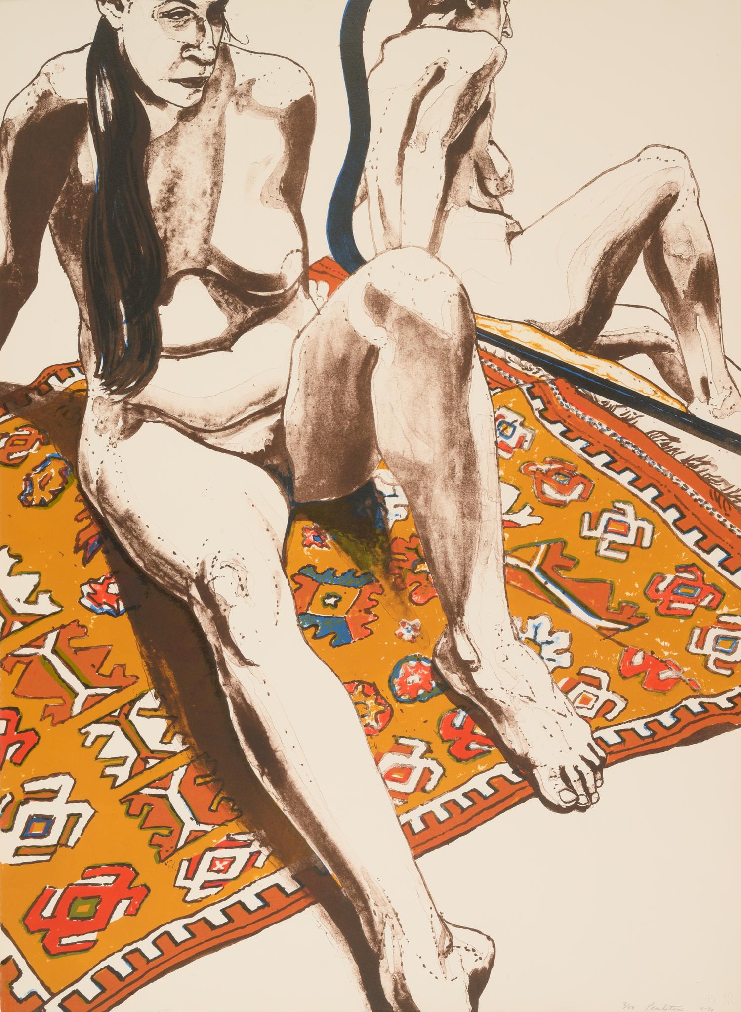 Six Lithographs Drawn from Life (complete portfolio of 6)