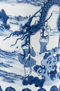 A Massive Chinese Export Porcelain Floor Vase
