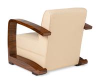 A Pair of Art Deco Style Armchairs
