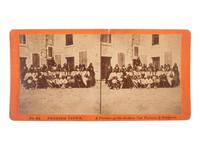 [NATIVE AMERICANS]. A picture of the Indian Cut Throats & Scalpers . St. Augustine, FL.