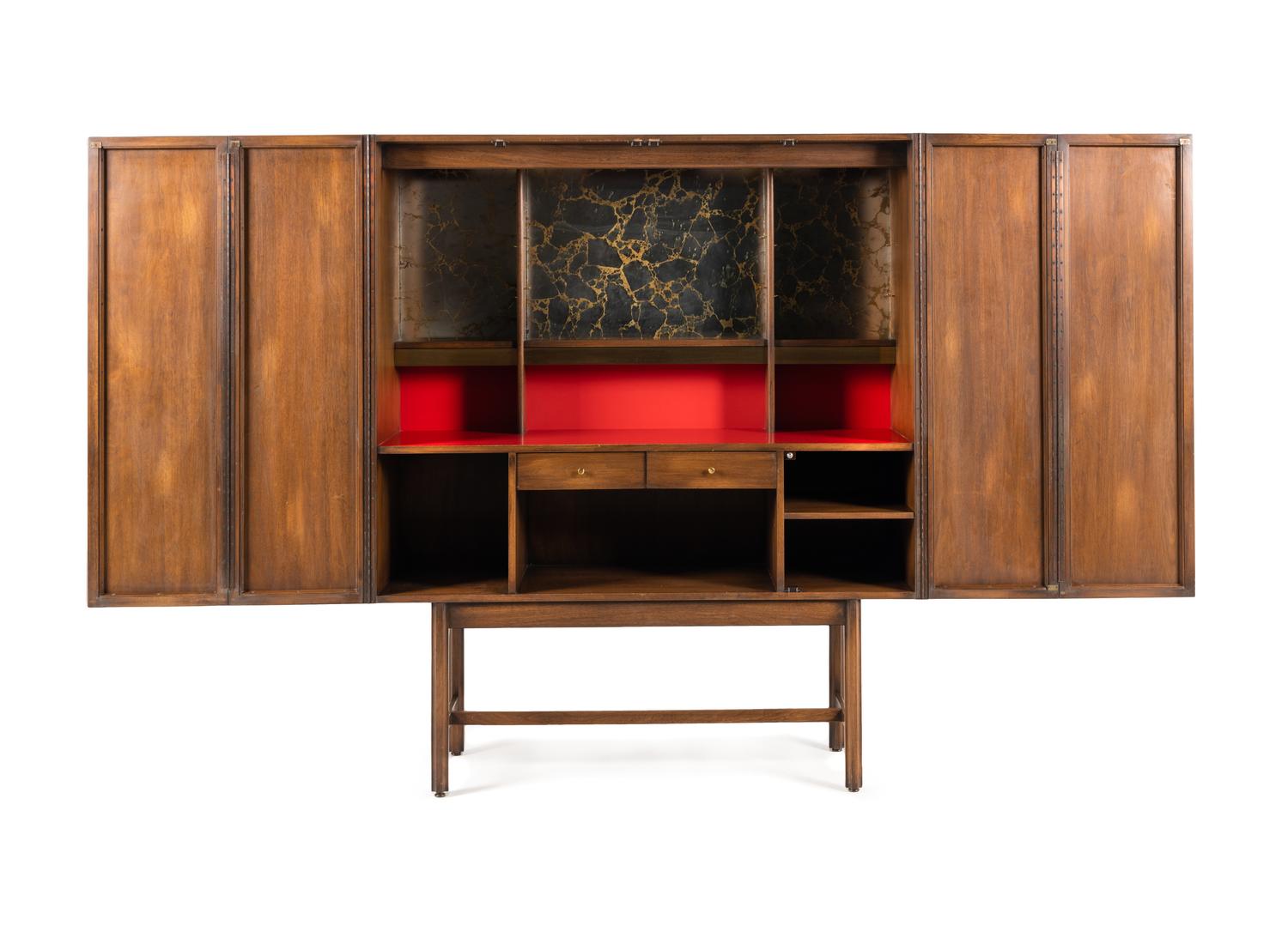 'Futura' Illuminated Bar Cabinet Romweber, USA