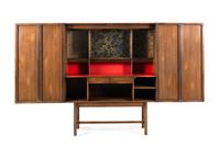 'Futura' Illuminated Bar Cabinet Romweber, USA