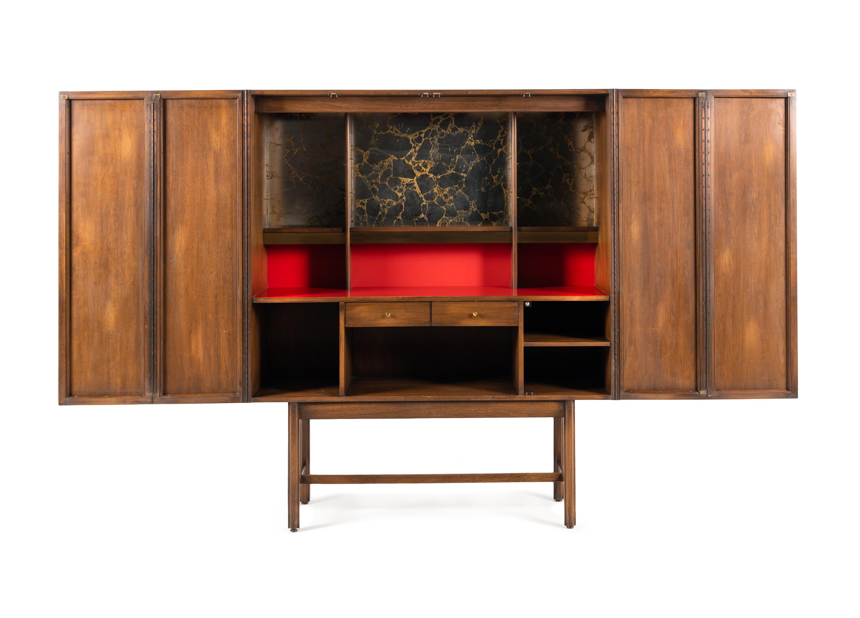'Futura' Illuminated Bar Cabinet Romweber, USA
