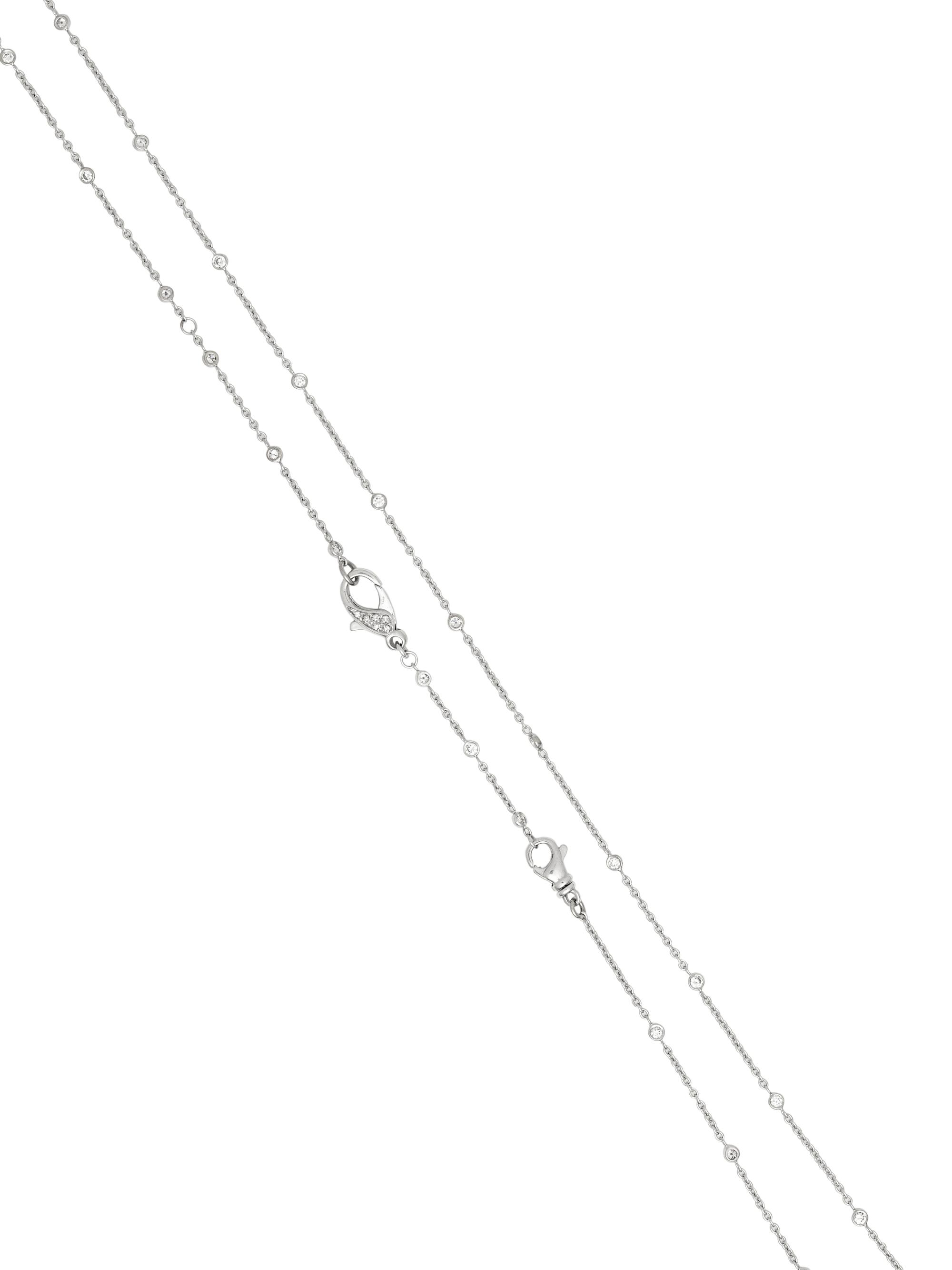 DIAMOND STATION NECKLACE