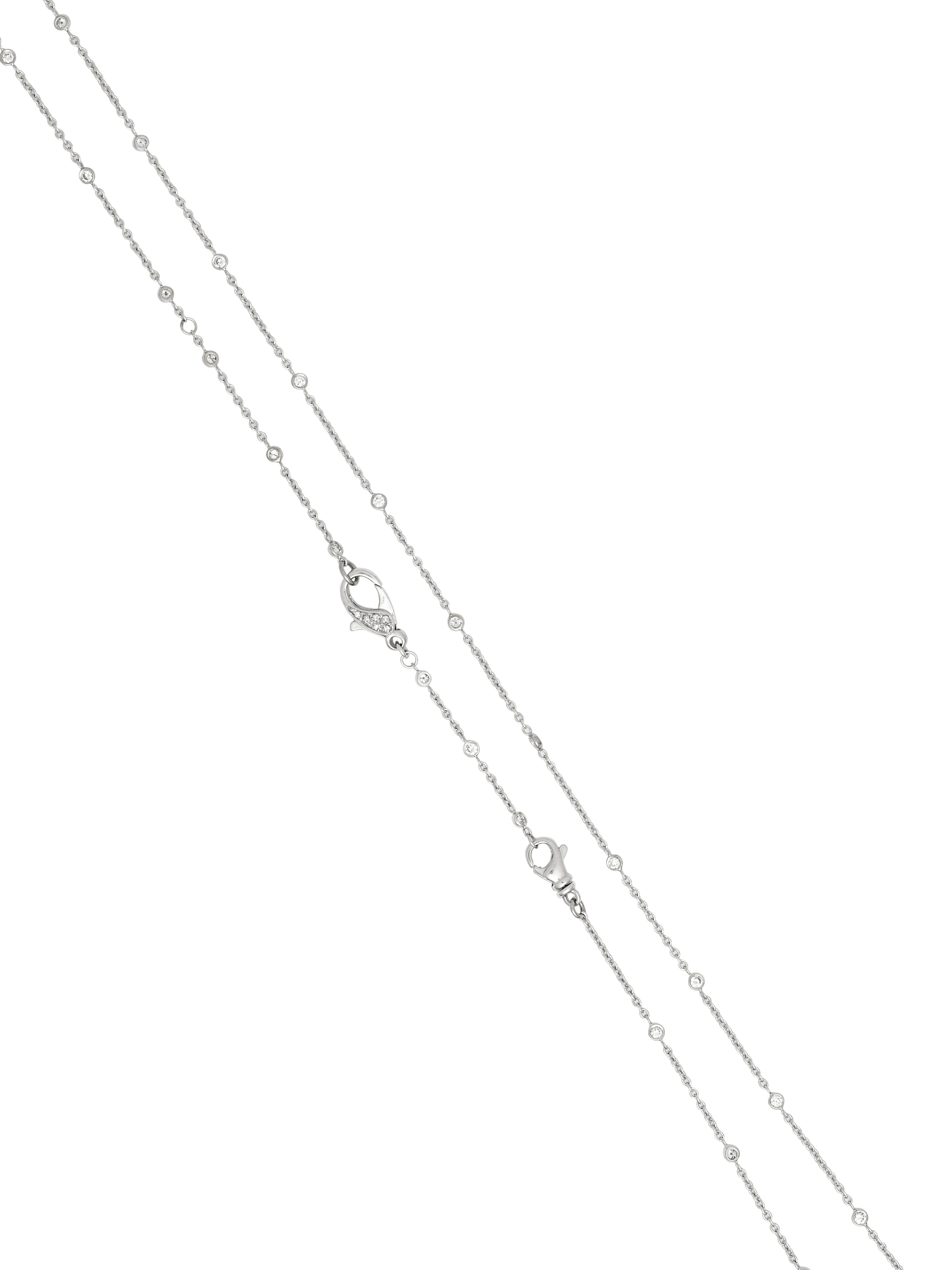 DIAMOND STATION NECKLACE