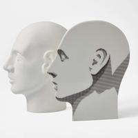 A Wedgwood Sculptural Group Titled "Jungian Shadow II" Designed by Glenys Barton (b 1944) UK, circa 1977